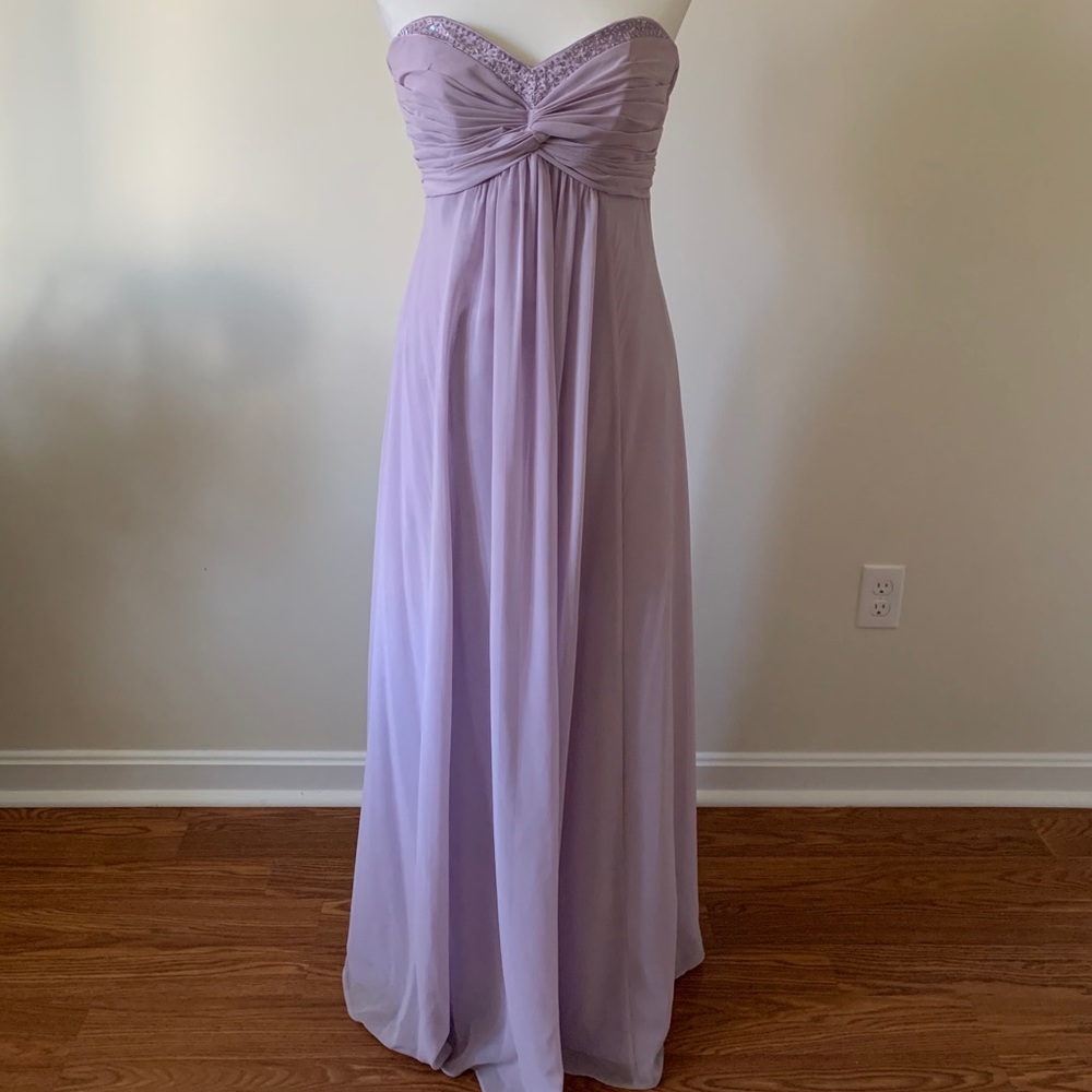 Lavender Beaded Formal/Prom/Bridesmaid Gown